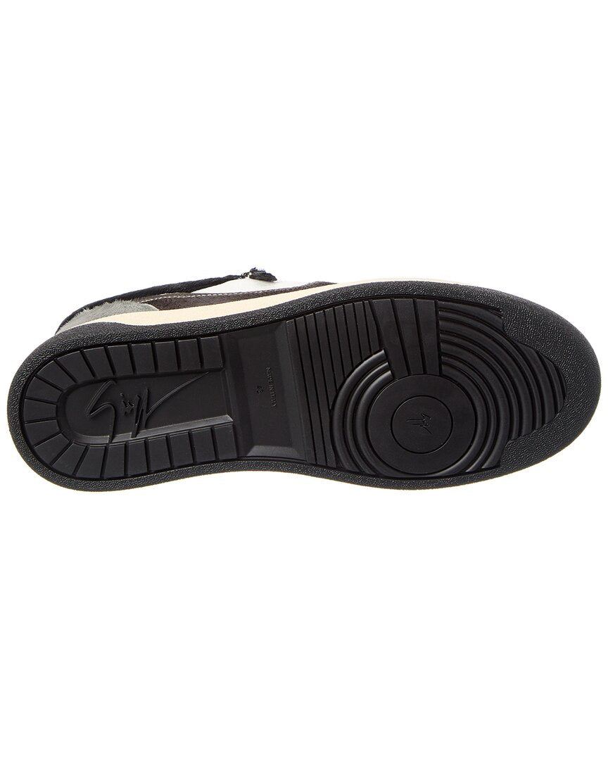 gz/94 leather & haircalf sneaker