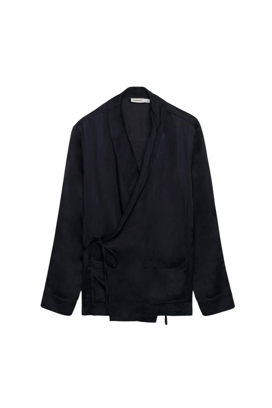 konrad kimono jacket in black