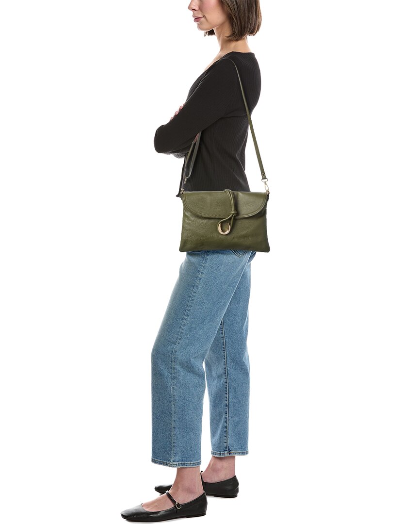 adelais leather shoulder bag