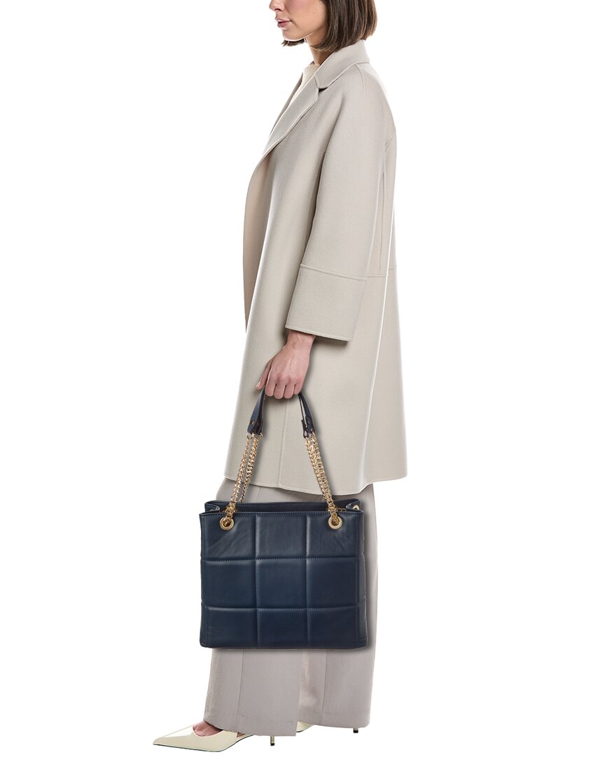 briella quilted leather tote