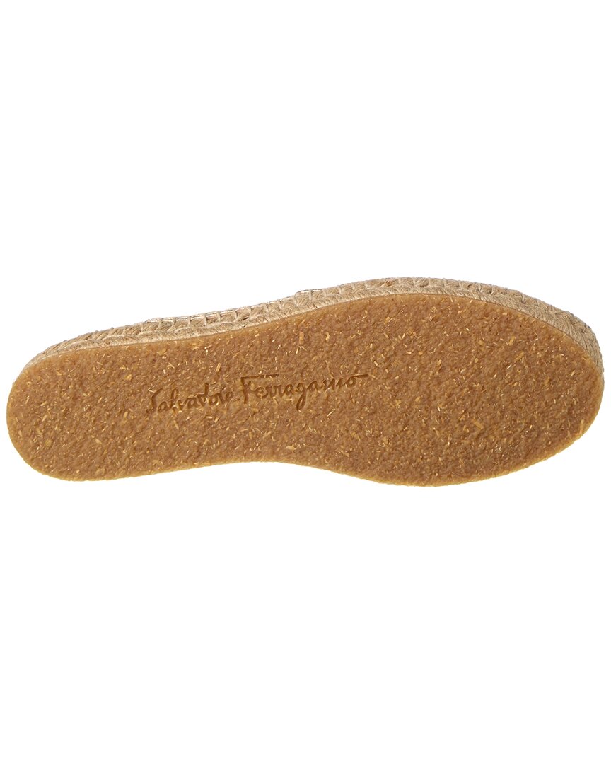 ferragamo susana leather espadrille