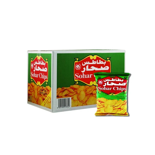 بطاطس صحار عمان 15 جرام × 50 قطعة
