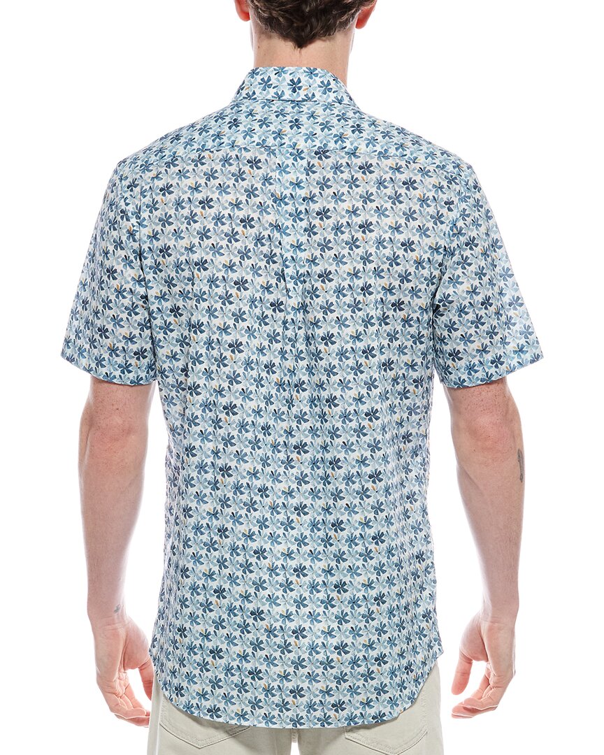 voile flower print shirt