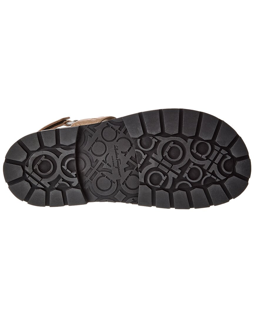 ferragamo notorius leather sandal