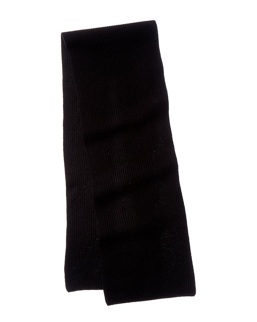 collection ribbed wool & cashmere-blend scarf