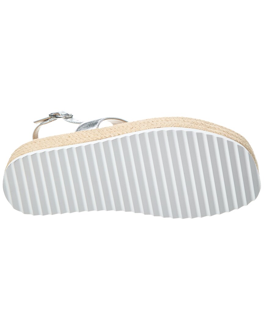 mel patent espadrille flatform sandal