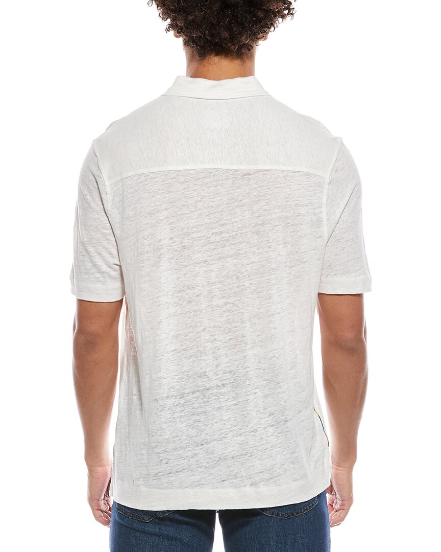 linen polo shirt