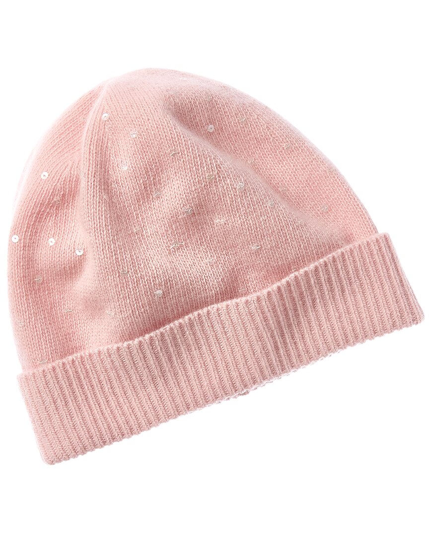 sequins cashmere beanie