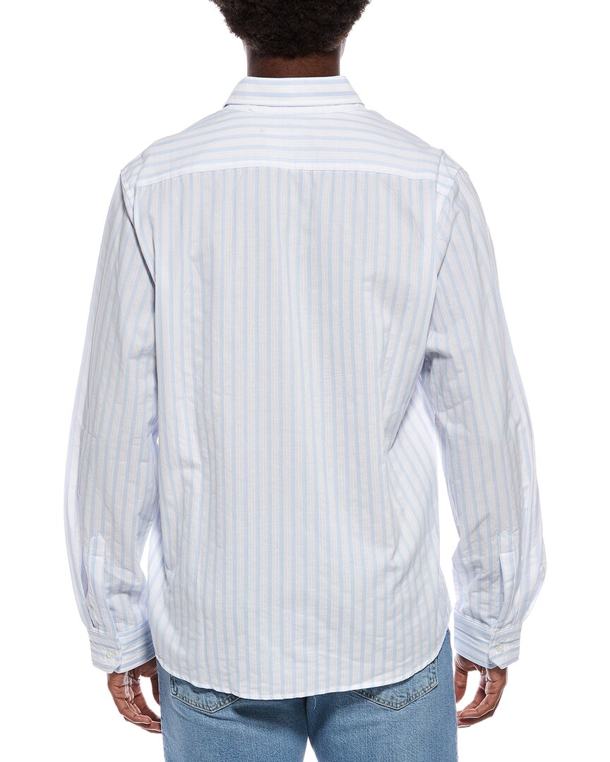 textured button shirt
