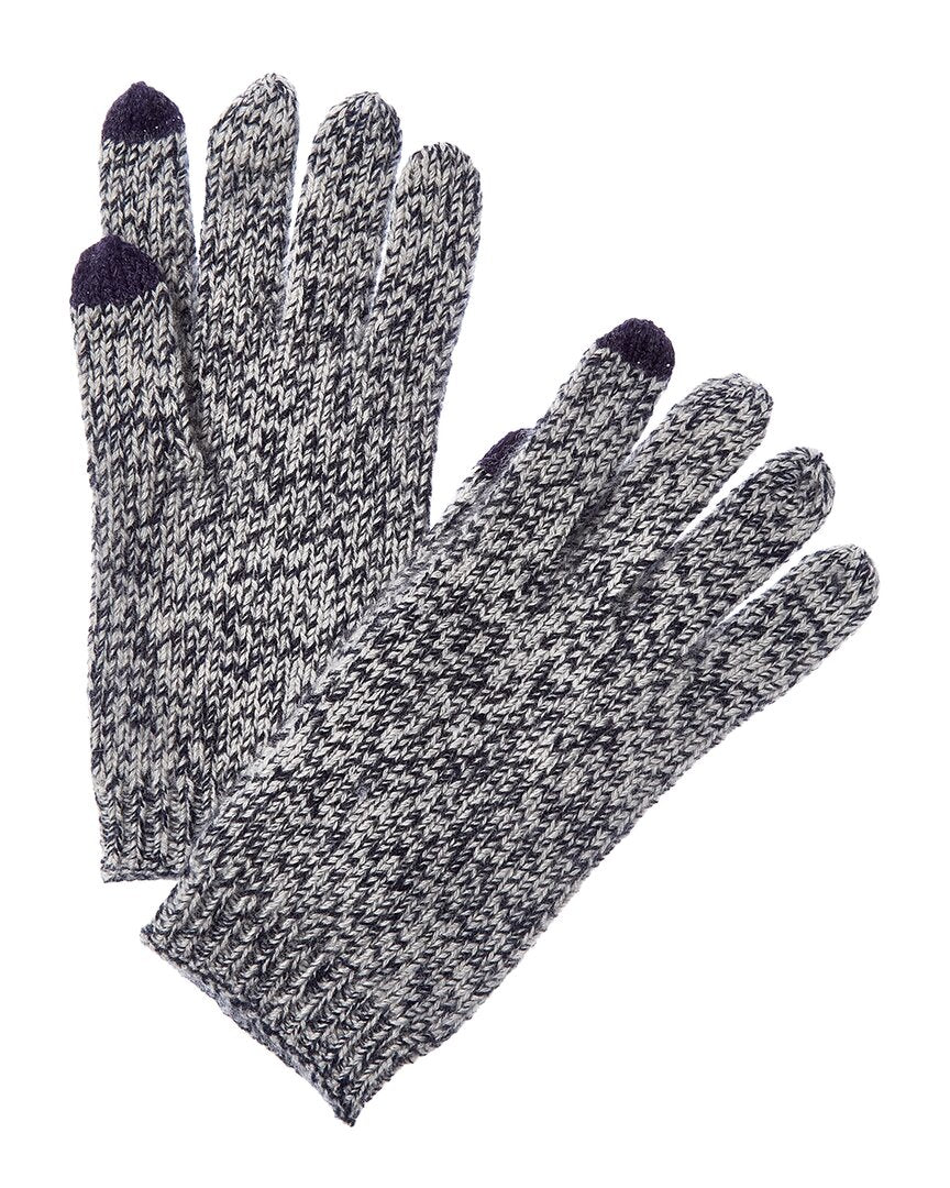 sofiacashmere marl texting cashmere glove