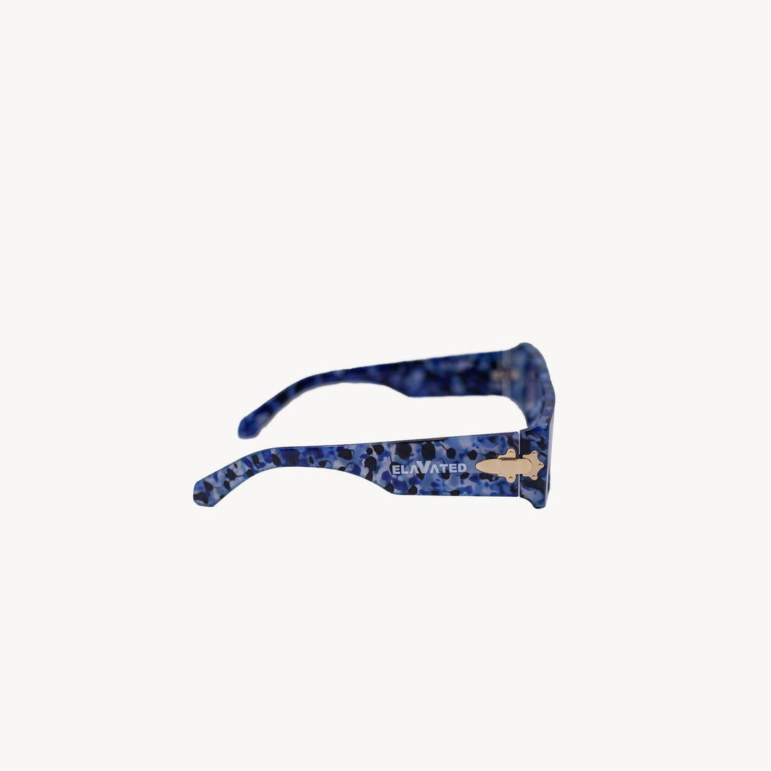 men's elevated sunglasses in bermuda blue