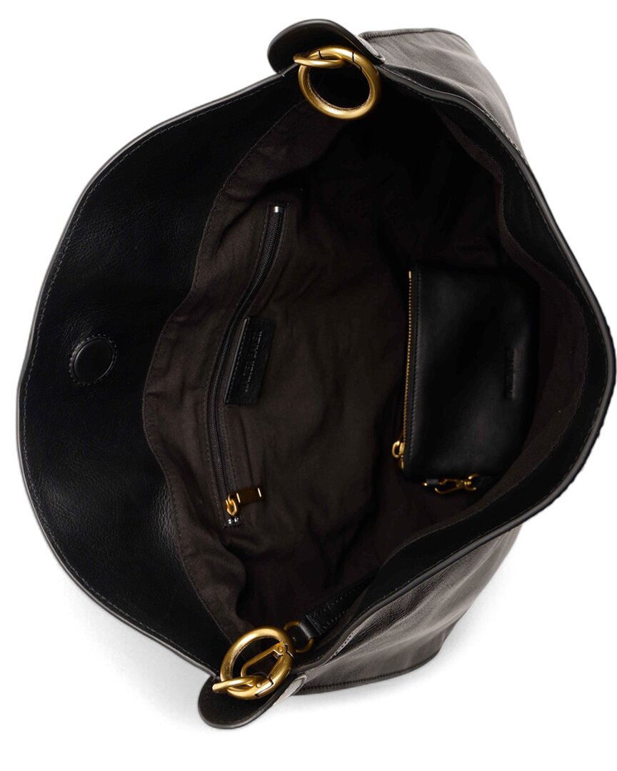 myla leather hobo bag