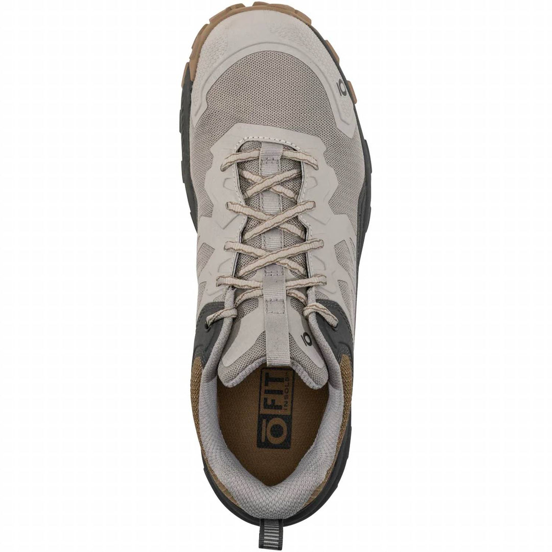 men's katabatic low hiking shoes in drizzle