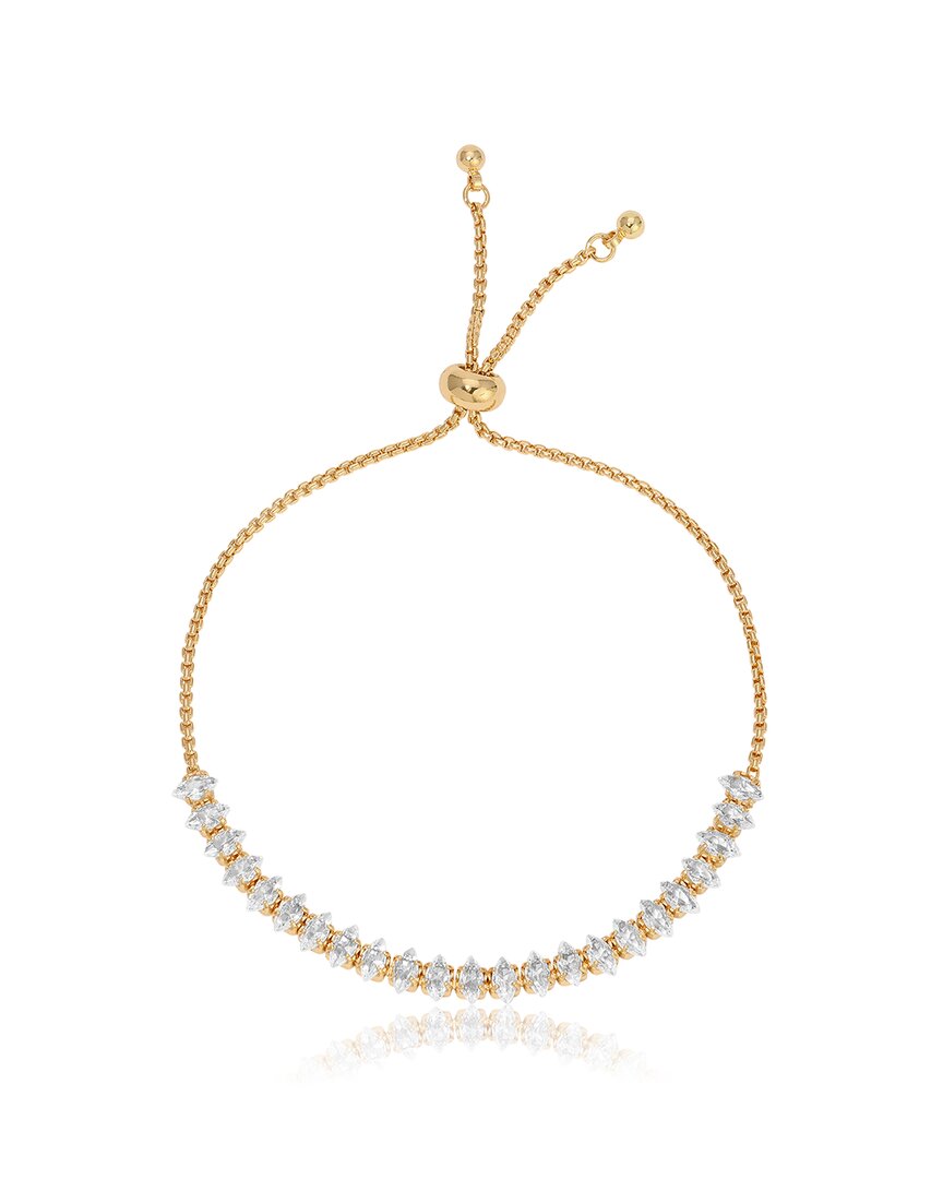18k plated adjustable bracelet