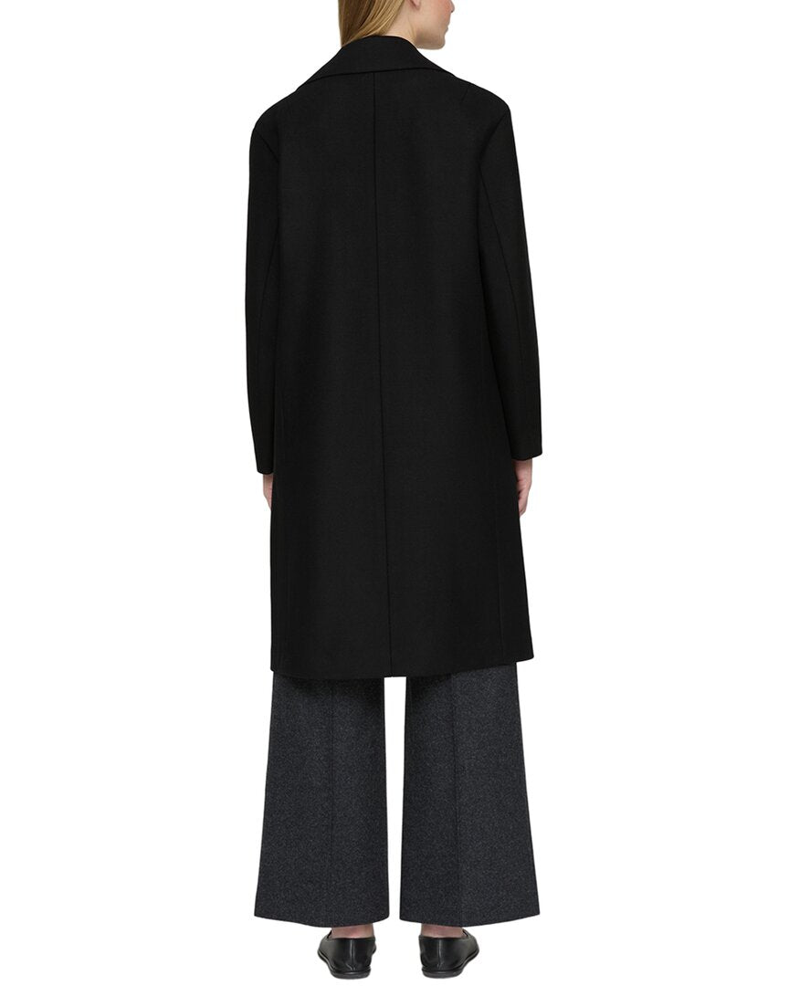 a-line wool-blend midi coat