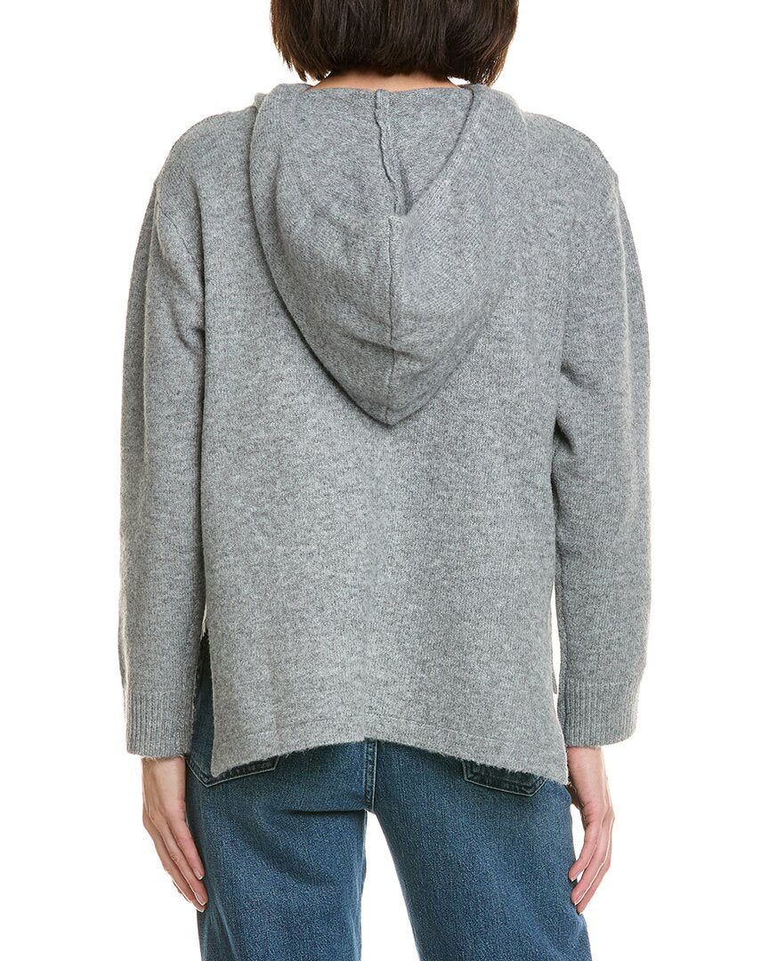 wool-blend hoodie
