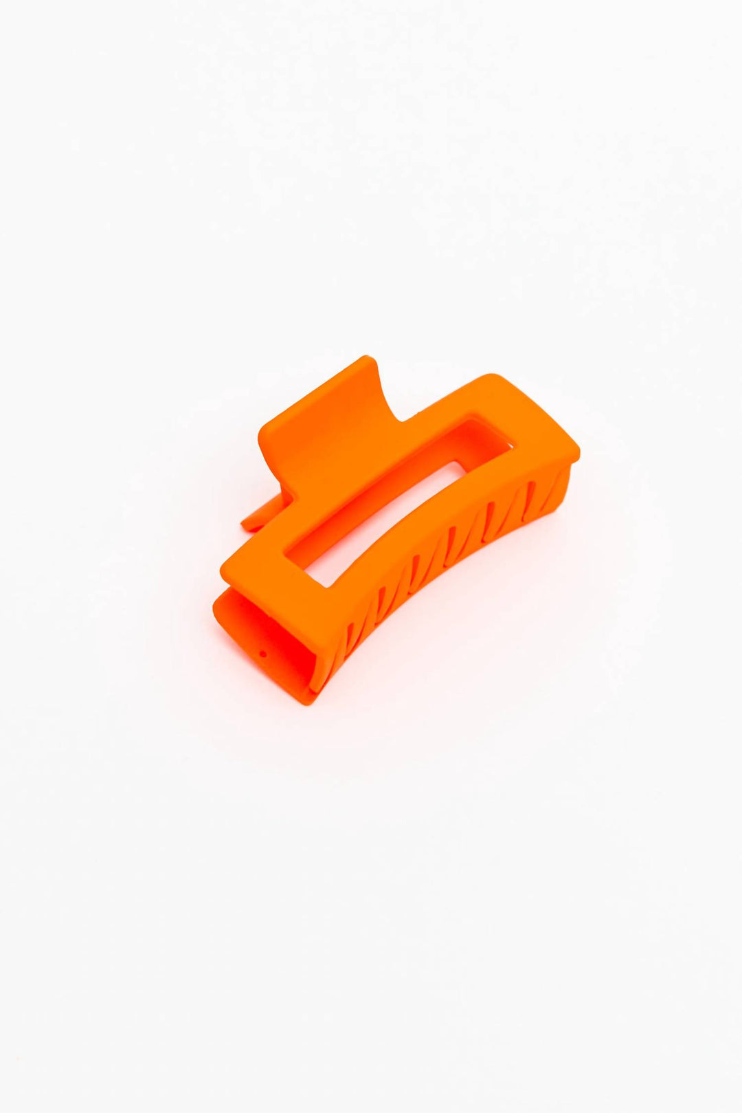 women's claw clip set in orange