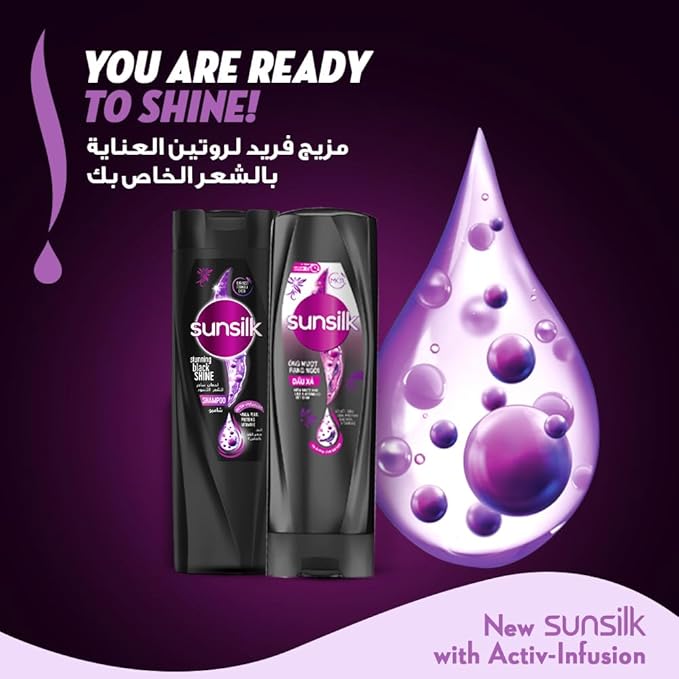 Sunsilk Black Shampoo 400 ml