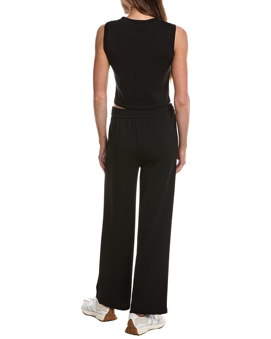 29in 2pc crop tank & wide leg pant lounge set