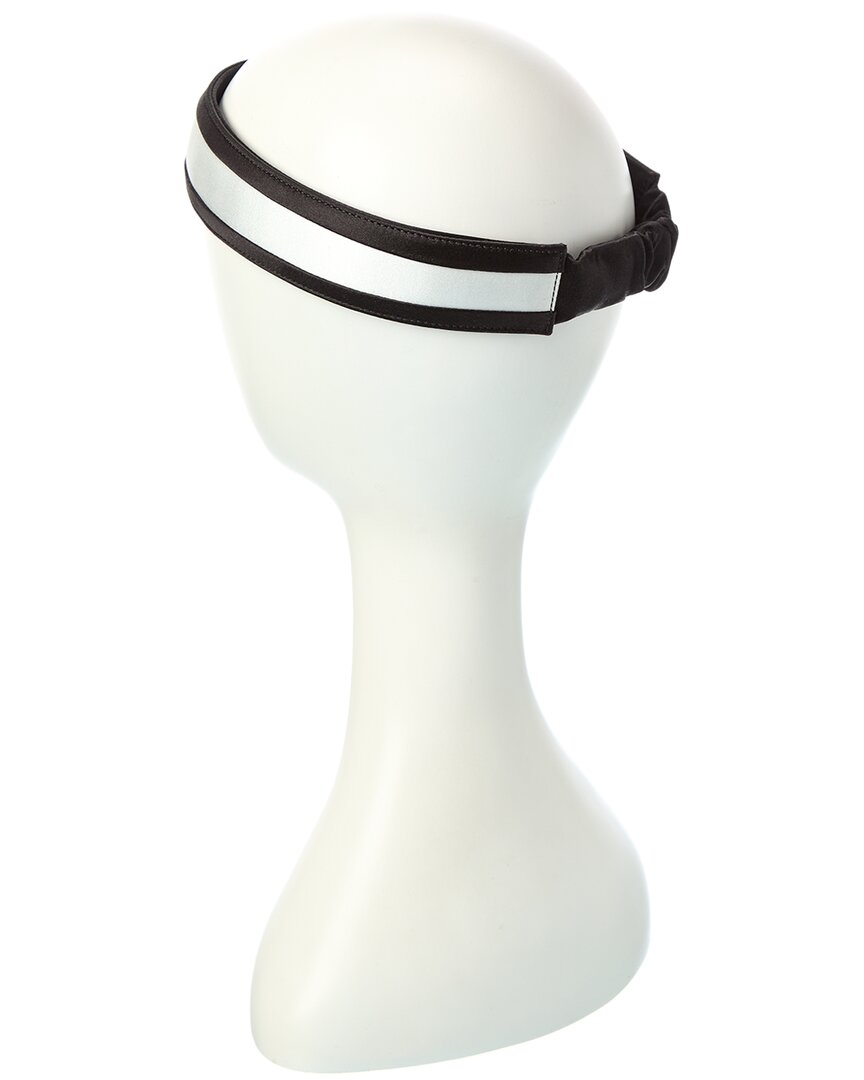 thin satin headband
