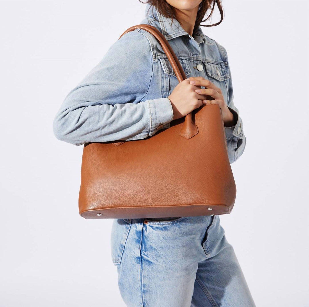 women's katie tote bag in lilac