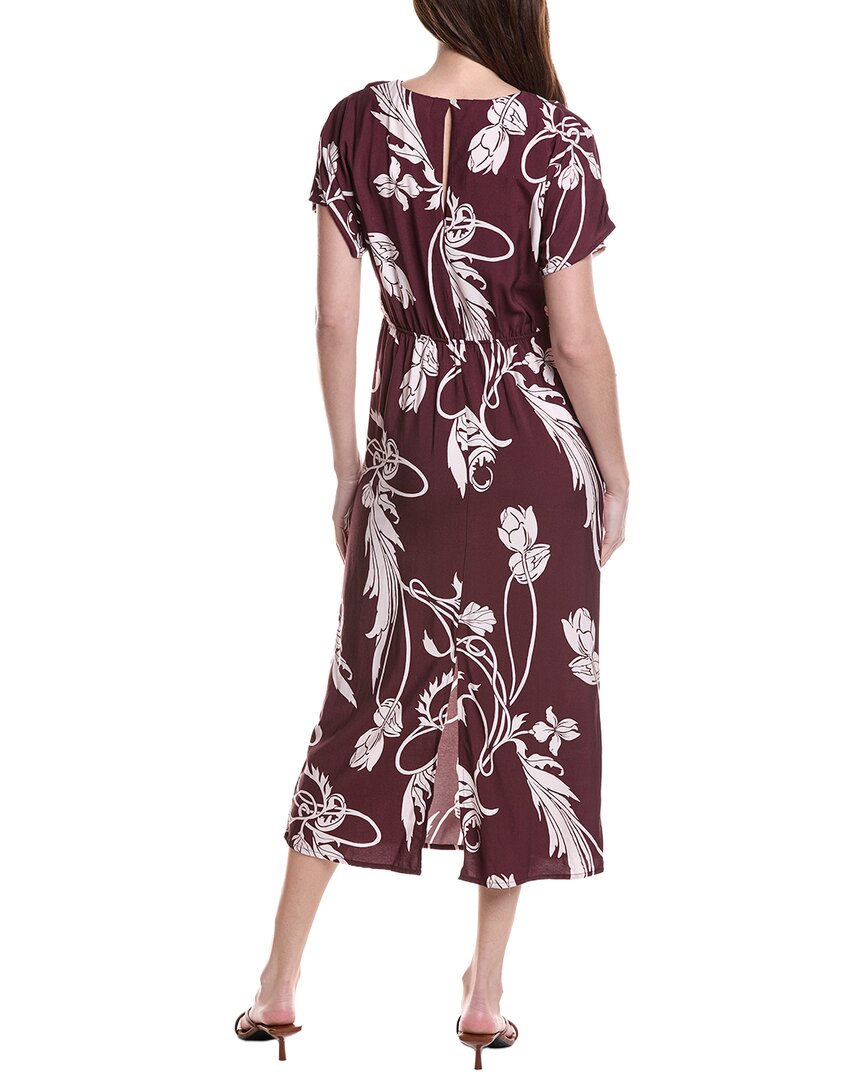 malora print midi dress