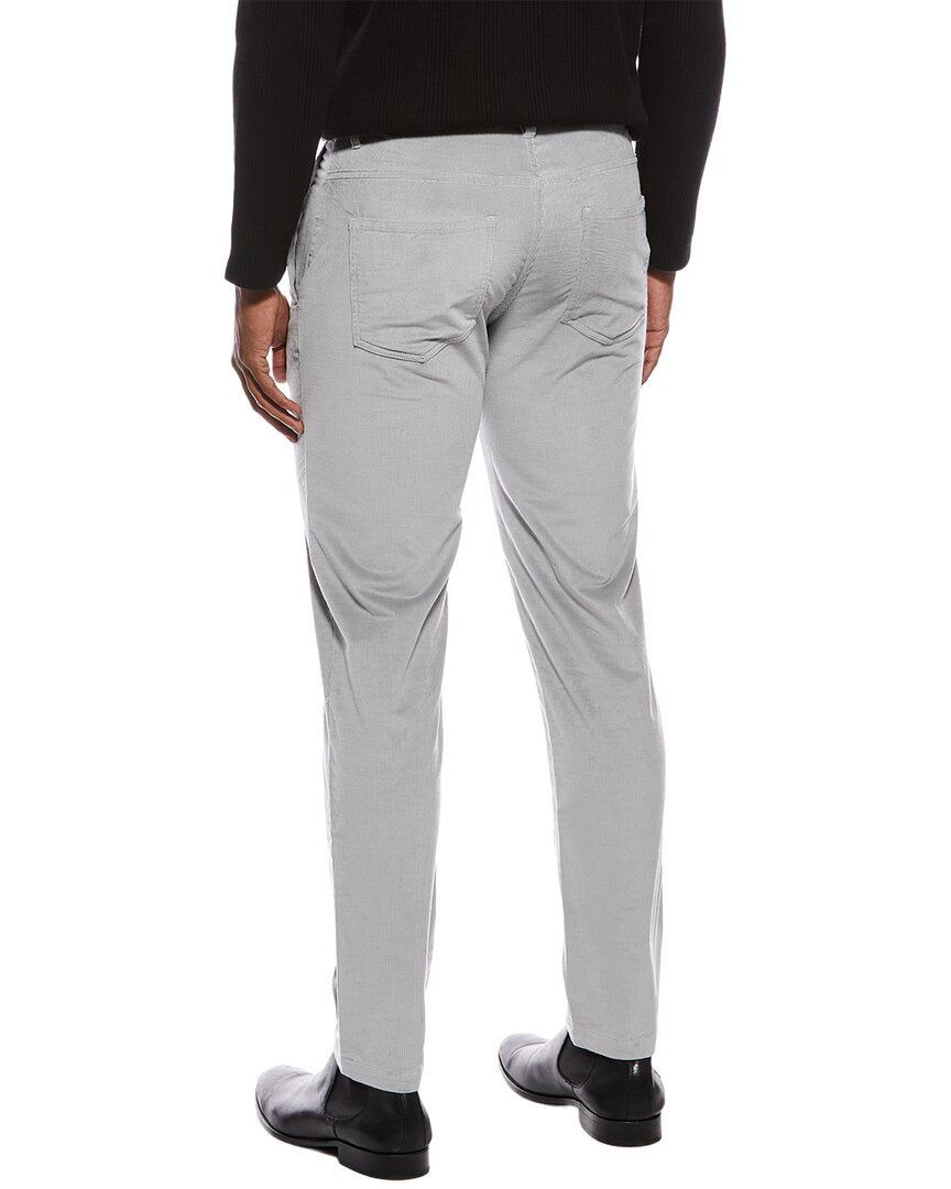 wool-blend corduroy trouser