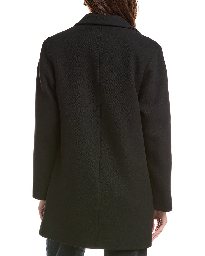 double breasted wool coat