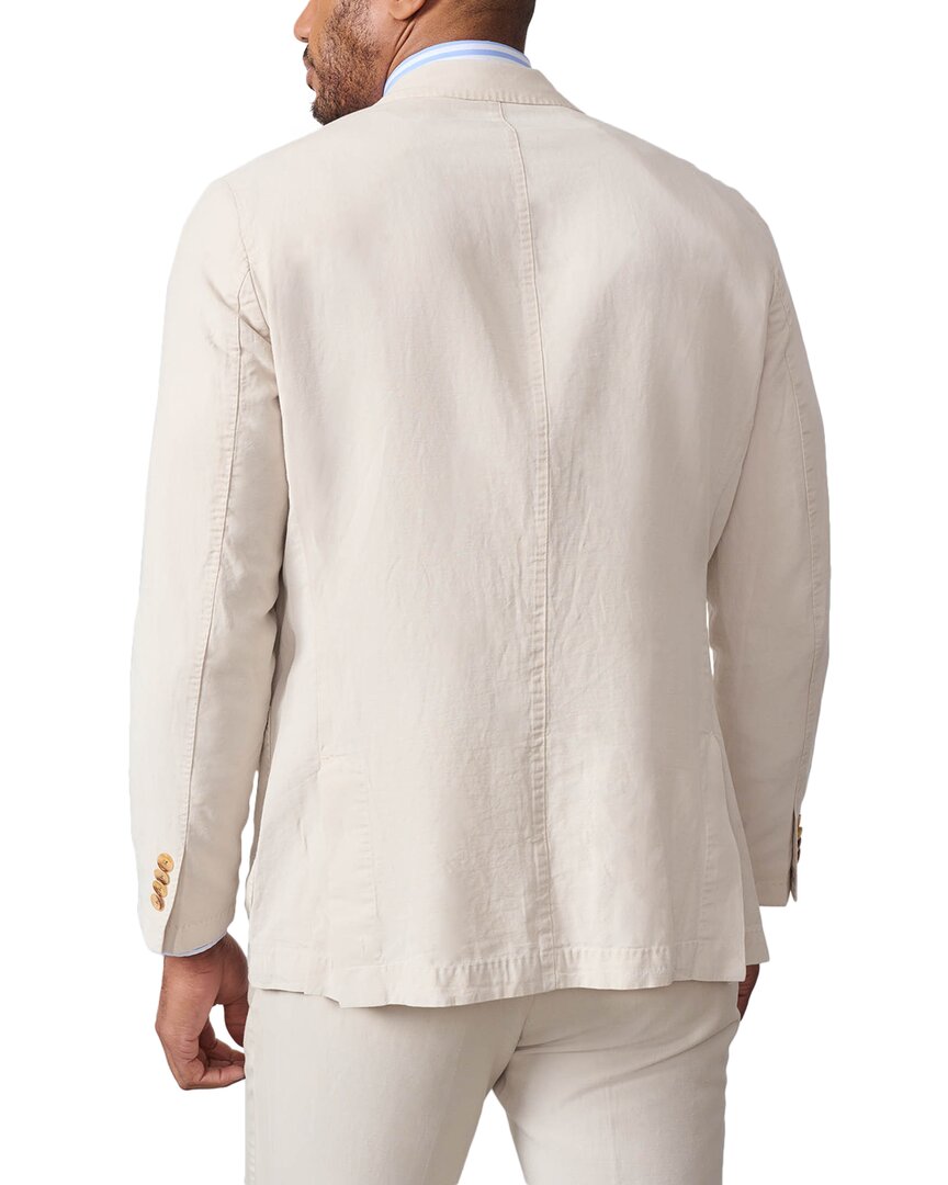 lisbon linen-blend jacket