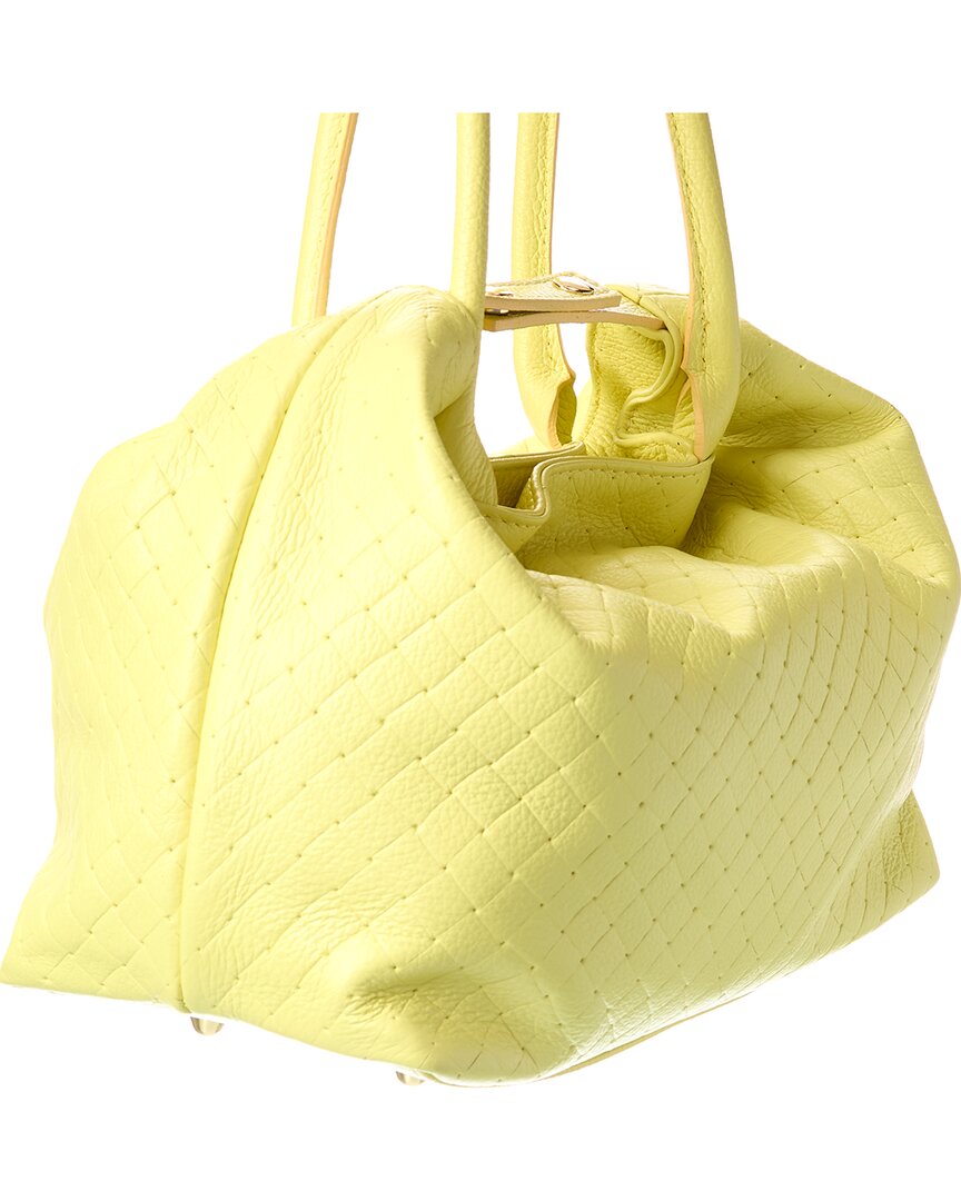 zoey16 embossed leather tote