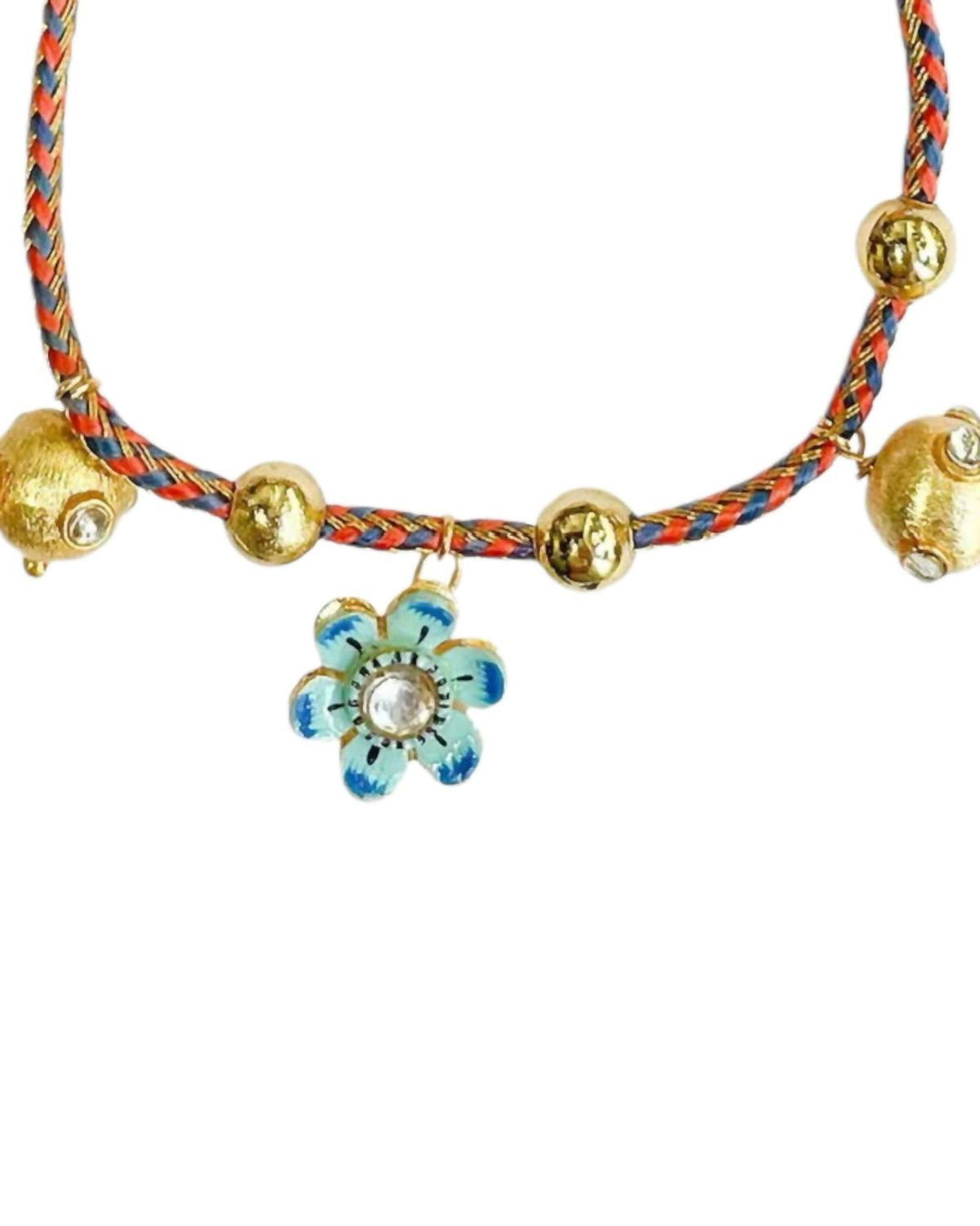 women's soleil bracelet in yellow tassel