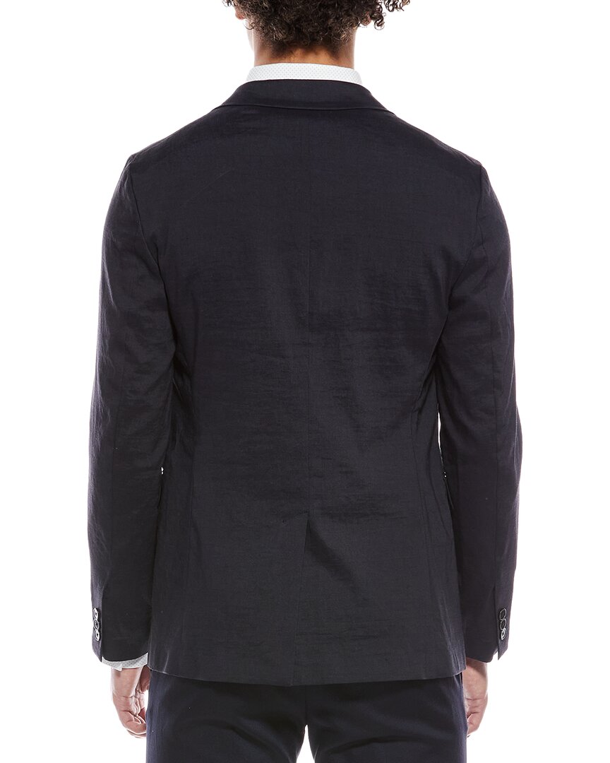 clinton linen-blend blazer