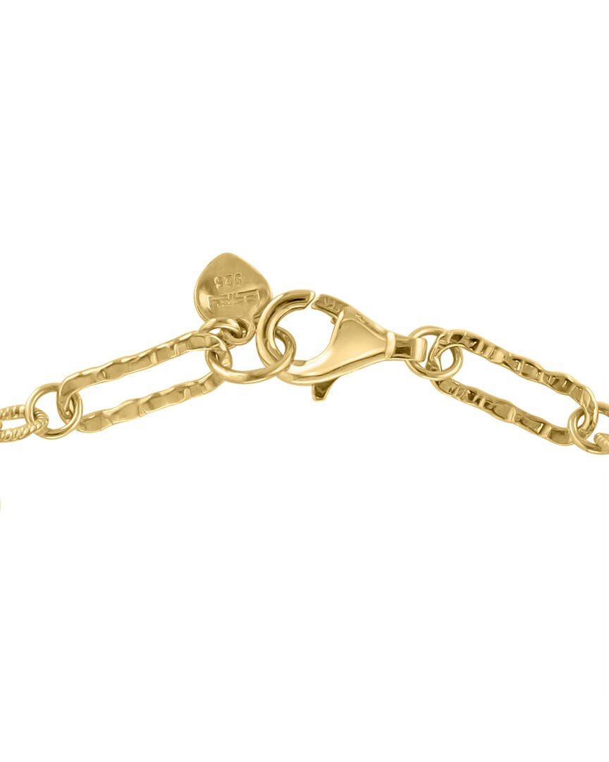 14k over silver 7mm pearl bracelet