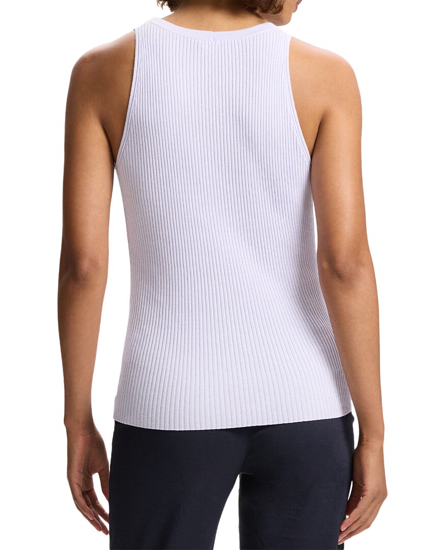 slim rib sweater vest