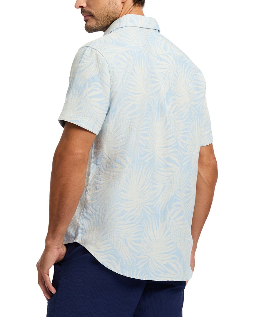 royal palms woven shirt