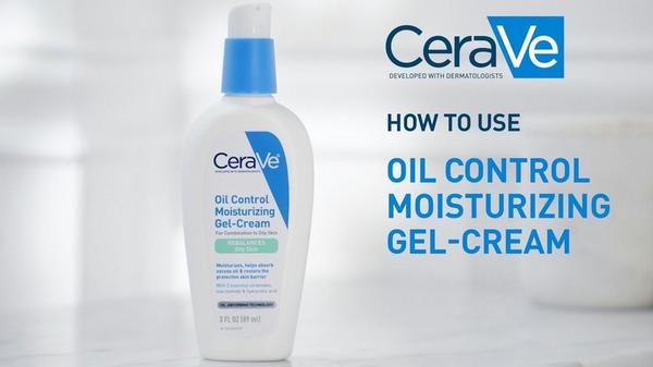 Oil Control Moisturizing Gel-Cream Face Moisturizer for Oily Skin