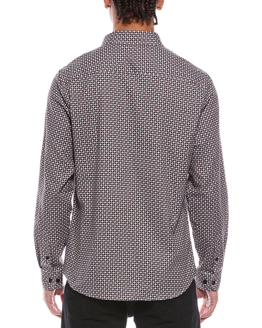 stretch print shirt