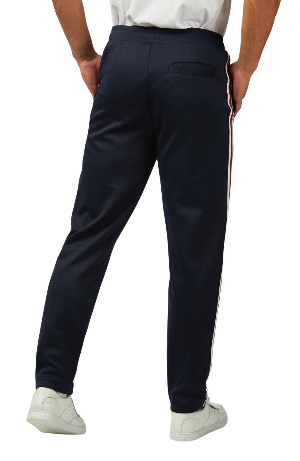 men's house taped track pant in dark navy