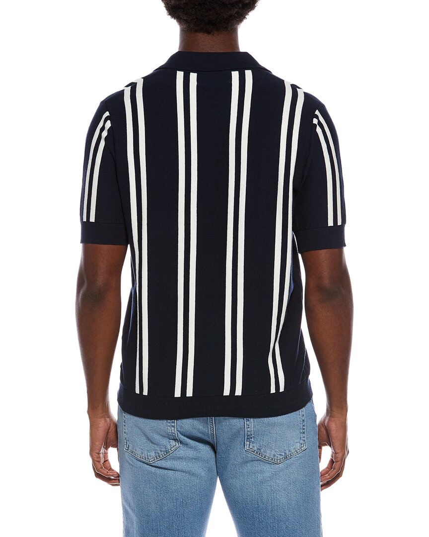 stripe knit shirt