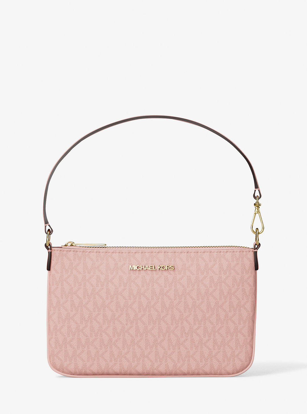 jet set small signature logo convertible wristlet