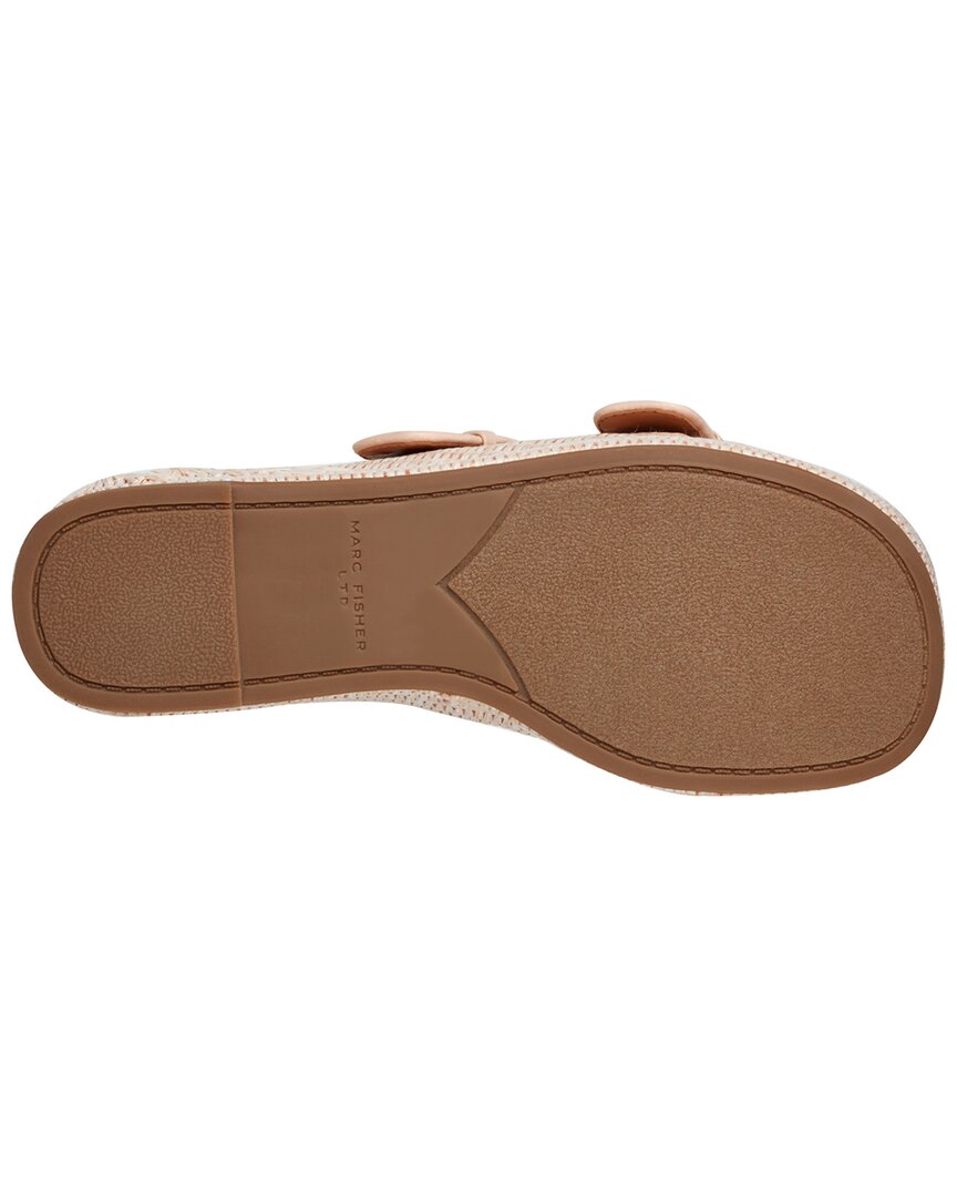 poppy leather-trim sandal