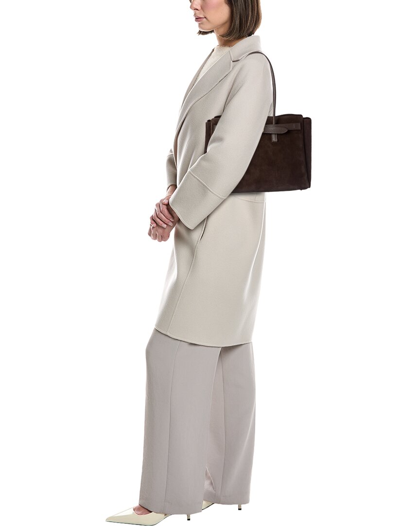 aurelia suede handbag
