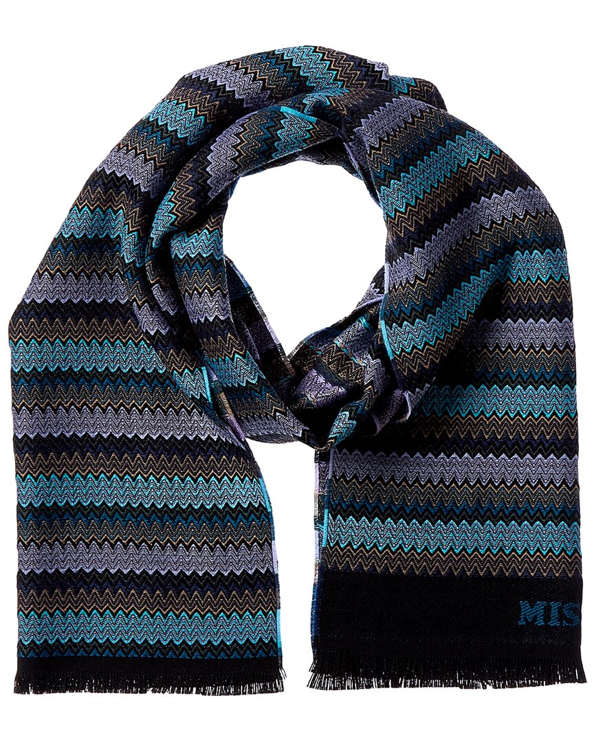 wool-blend scarf