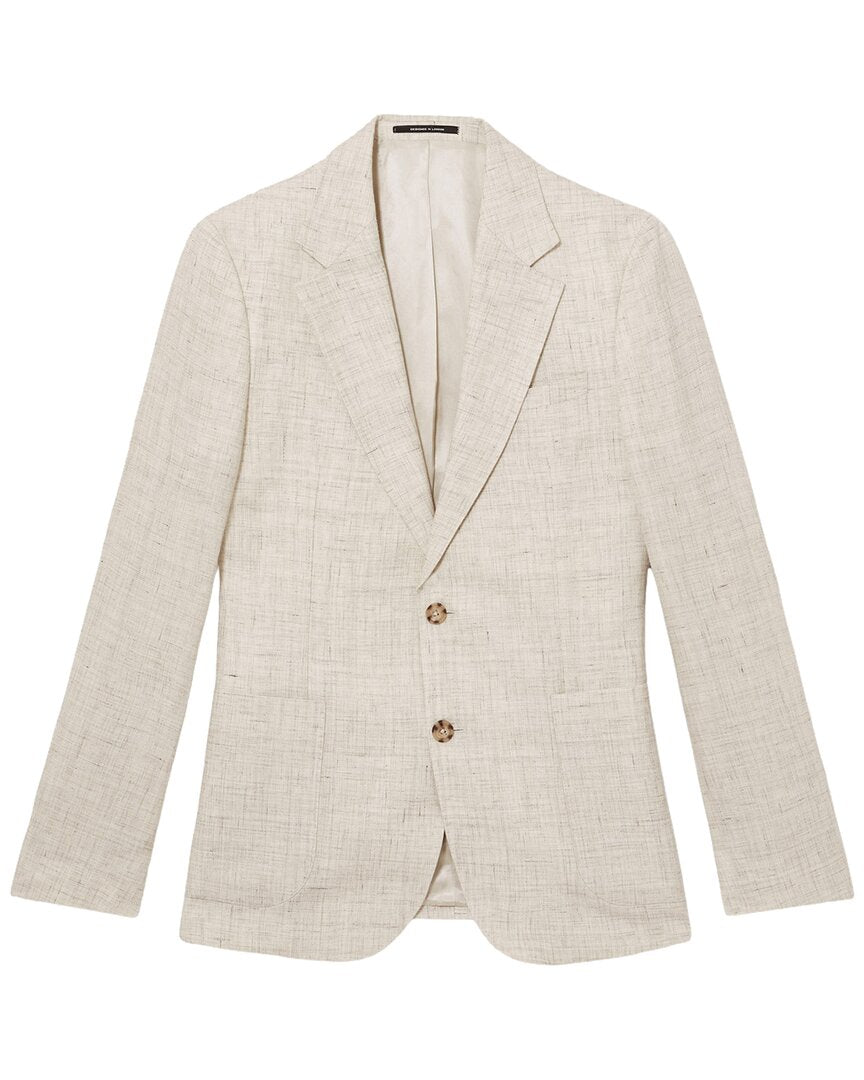bloomfield linen-blend formal jacket