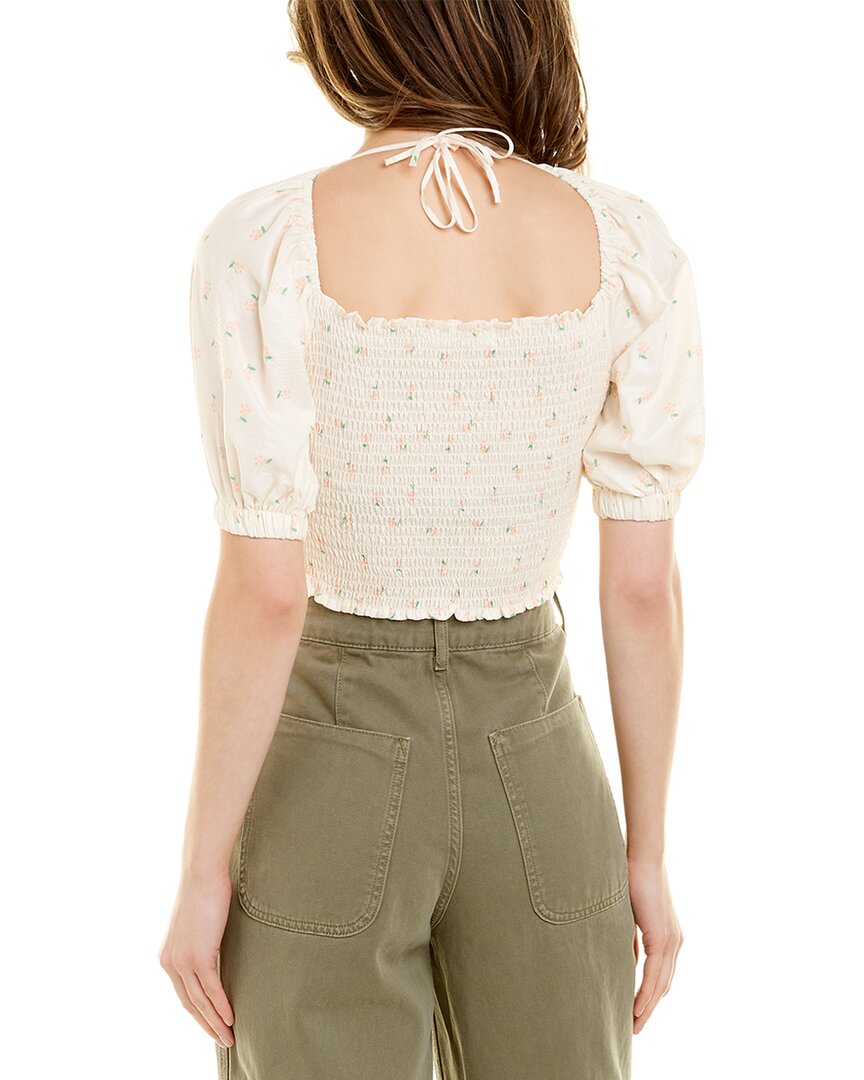 printed crop top