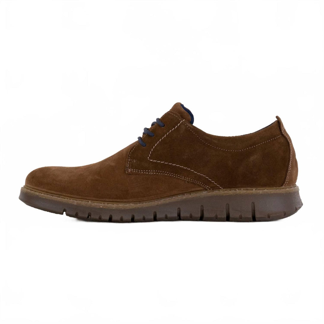 men's leandro gore-tex shoes in suede cognac