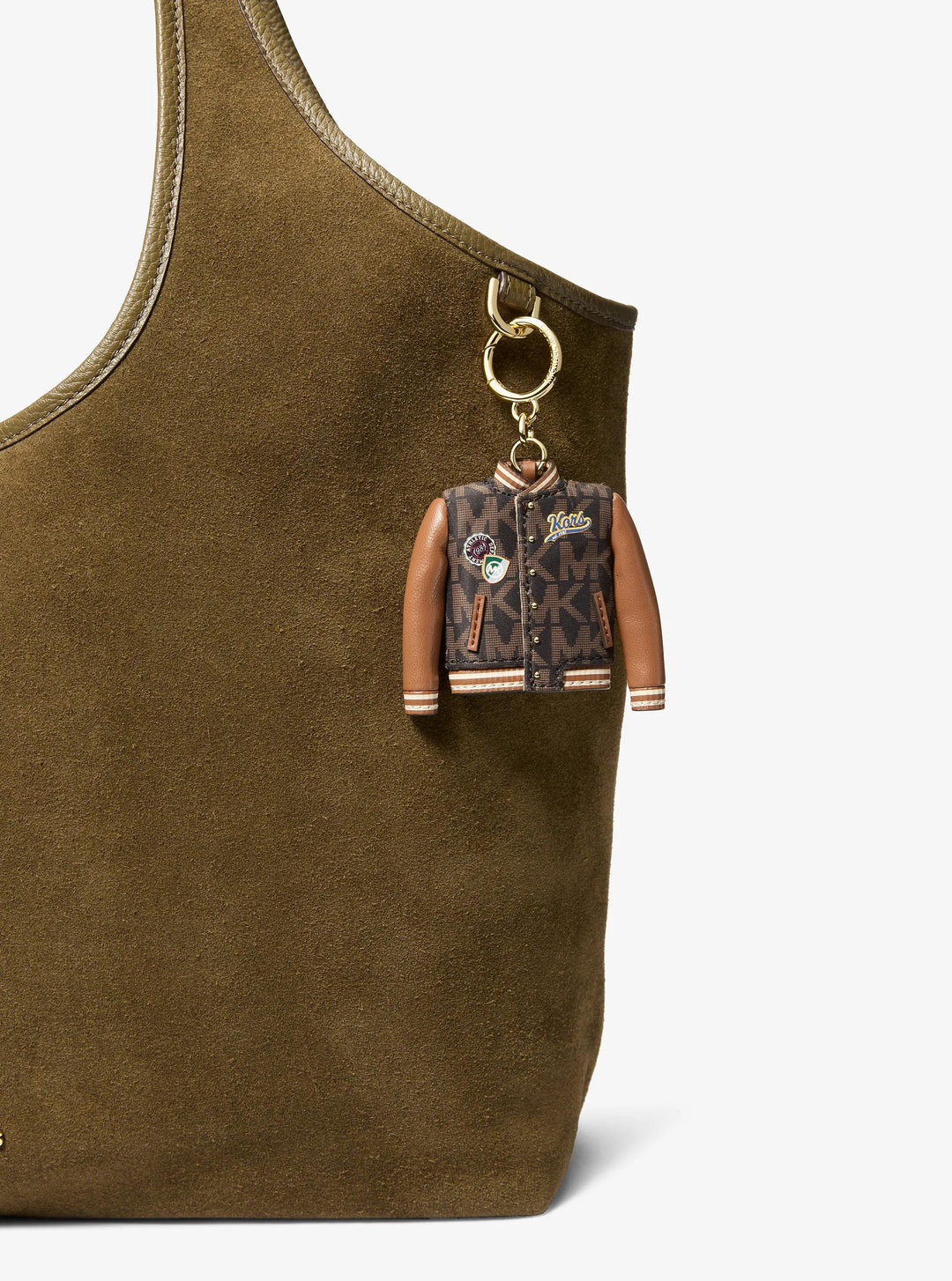 varsity jacket bag charm