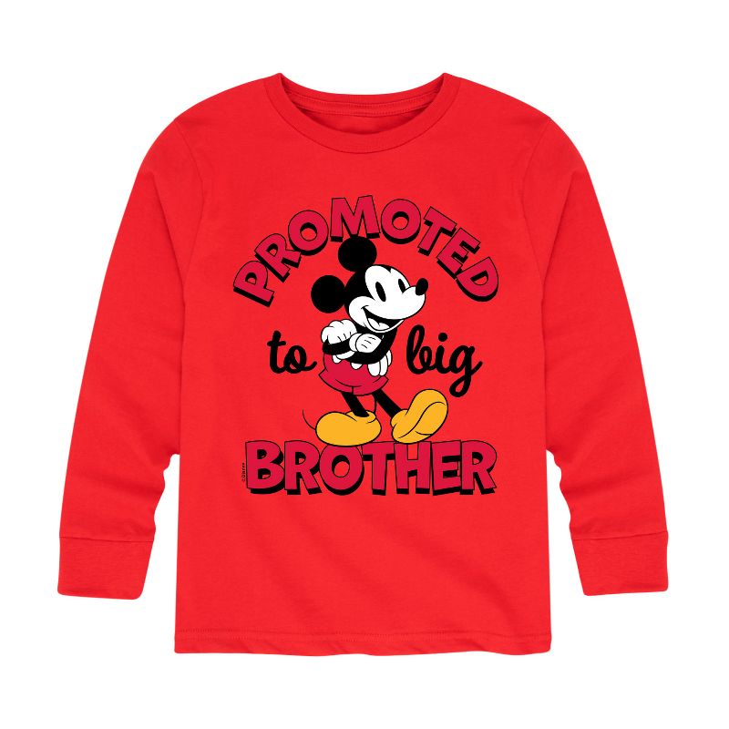 Boys' - Disney - Promoted Big Brother Long Sleeve Graphic T-Shirt