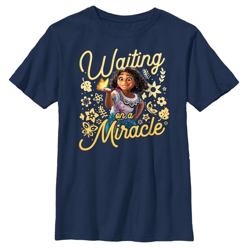 تي شيرت Encanto Mirabel Waiting on a Miracle للأولاد