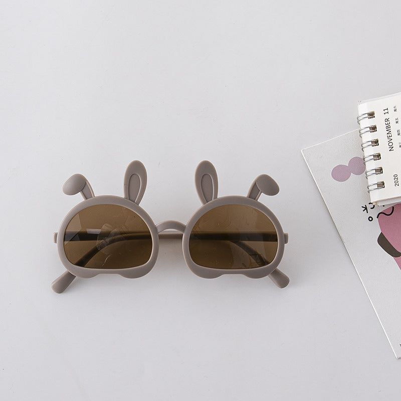 MyKids-USA Fashion Bunny Shape Solid Color Sunglasses